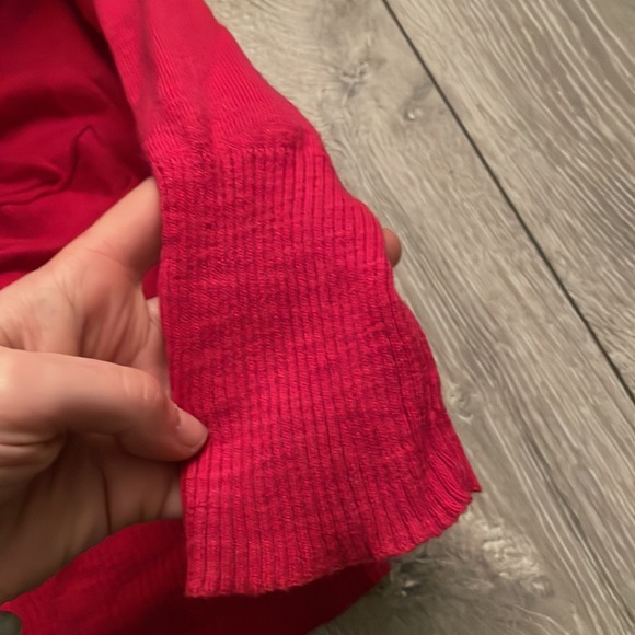 Hot pink cardigan Small - Picture 6 of 8